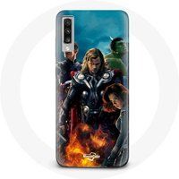 Maniacase Hoesje voor Samsung Galaxy A70 Avengers superhelden film