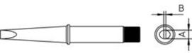 Weller 4CT6C8-1 Soldeerpunt Beitelvorm, recht Grootte soldeerpunt 3.2 mm Inhoud: 1 stuk(s)