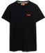 Superdry Organic Cotton Essential Logo T-shirt Zwart Mannen Maat 3XL