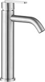 Rea Ontario Js-11801-1N High - Wastafelkraan - Geborsteld Nikkel - 14,5X4,5X30Cm