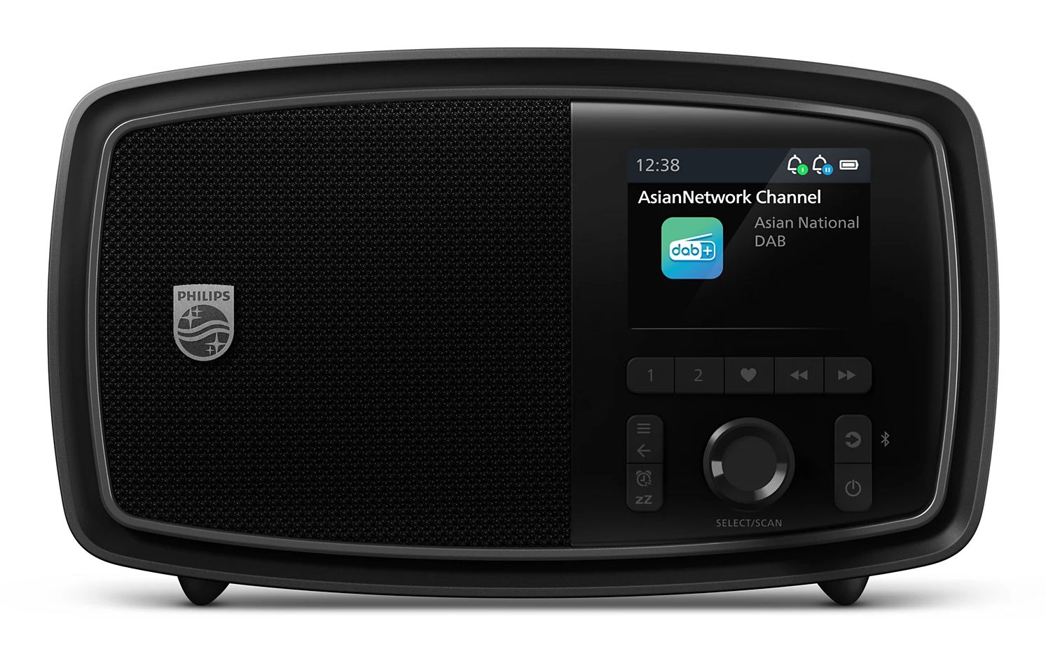 Philips TAV2000DB Draagbare DAB+, FM Radio - Zwart