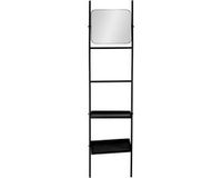 DKD Home Decor Spiegel Zwart Metaal (40 x 20 x 160 cm)