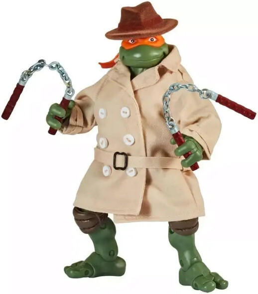 Playmates Toys teenage mutant ninja turtles ninja elite series action figure - mikey in disguise