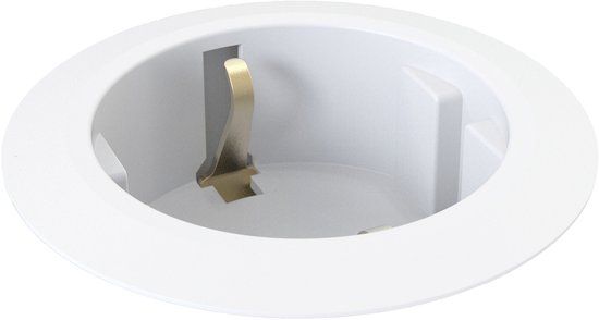 Kondator Powerdot mini 51mm inbouw stopcontact - Wit