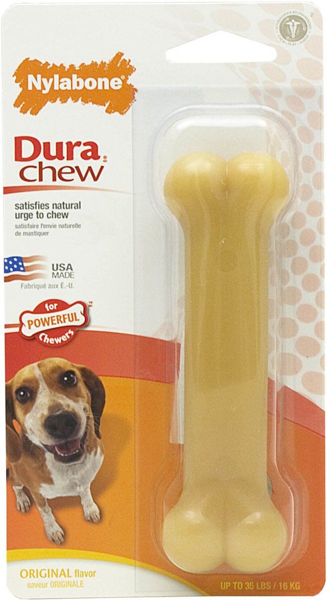 NYLABONE Harde Bijters Kluif - Ham - Voor Honden tot 15 kg