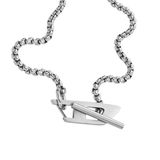 Diesel DX1477040 Heren Ketting - Zilverkleurig