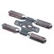 Weldtite Gonfleur jetvalve avec support fixation tige de selle sur carte