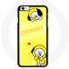Maniacase Etui voor Iphone 5 BTS Bangtan BT21 Chimmy Jimin Gele Achtergrond