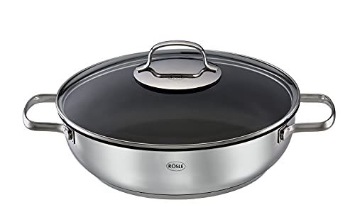 Rösle Elegance ProPlex Serveerpan - 28 cm - Inductie - Antiaanbaklaag