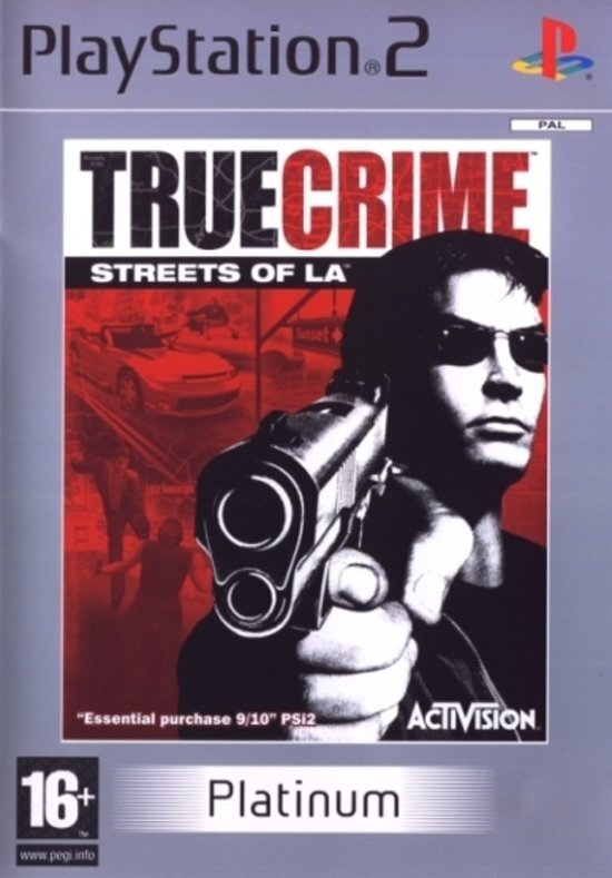 Activision True Crime Streets of L.A. (platinum) PlayStation 2