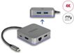 Delock USB Type-C™ Docking Station for Mobile Devices 4K - HDMI / Hub / LAN / PD 3.0 with LED illumination
