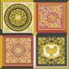 A.S. Création Versace 5 "MEDUSA HOOFD" Satin Shiny Baroque Wallpaper - Red, Gold, White, Black