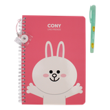 Line Friends notitieboek ringband