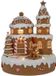Hit Kerst snoephuis LED 23 cm m/muziek 3xAA