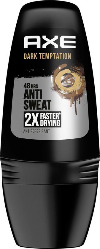 Axe Dark Temptation Roll-On Deodorant - 6 x 50ml - Men's Value Pack