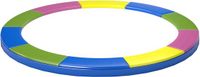 SPORTNOW - Coussin de trampoline de remplacement - Plastique - 305x305x30cm - Multicolore