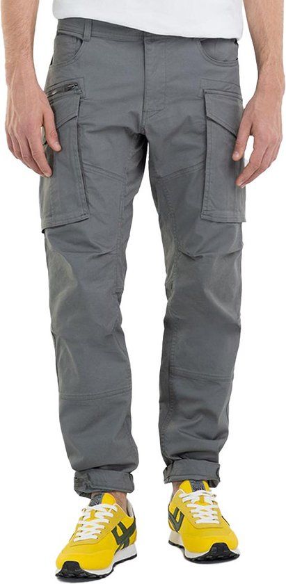 Replay Joe Pants Cargo Broek Heren - Groen - Maat 30/32
