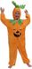 Faram Party Faram B.V.B.A. Halloween verkleedkostuum - pompoen - onesie - voor kinderen - oranje - jumpsuit 128