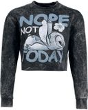 Lilo & Stitch Not Today Dames Sweatshirts - zwart - XXL