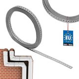 KOTARBAU® Gaatjesband - Bevestigingsband met Geperforeerde Gaten 20 x 1 mm - L: 25 m - Gegalvaniseerde Stalen Band
