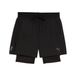 PUMA PWRMODE 2-in-1 stretch geweven short voor Heren, Zwart, Maat 3XL