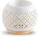 Zen Arôma Geurbrander - aromabrander - wit - keramiek - Qianbi