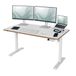 Leitz Bureau électrique assis-debout 140x80 CM blanc