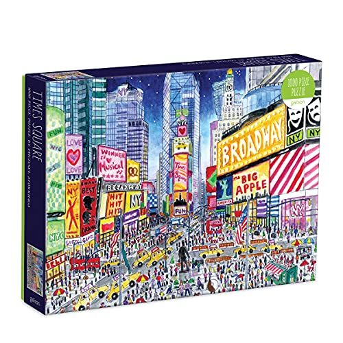 Galison Michael Storrings Times Square 1000 Piece Puzzle - 9780735367074