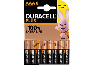 Duracell Alkaline AAA-batterijen Plus 8 Stuks