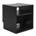 AVCOM Armoire Hi-Fi Courte, Noir