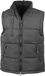 Veste sans manches matelassée ultra pour hommes, imperméable et coupe-vent (noir)