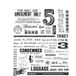 Stampers Anonimous Stampers Anonymous Cling Stamps Eccentric (CMS448)