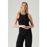 Levi's Dreamy Mouwloos T-shirt Zwart 2XS Vrouw
