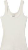Calvin Klein Womenswear Tank Top XS Katoen/Elastaan Wit