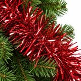 Decoris Kaemingk B.V. Kerstboomslingers - 4 stuks - Rood - Folie - 270 x 10 cm