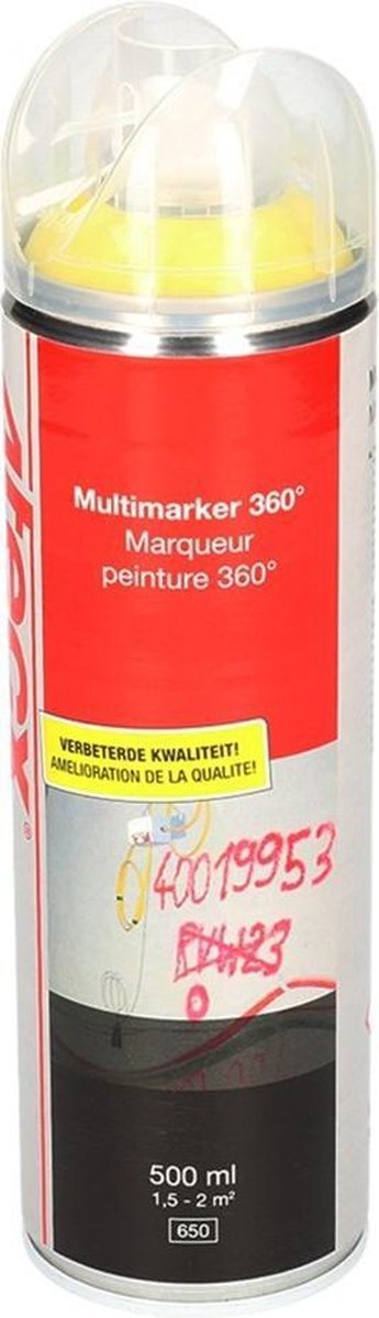 4Tecx Spray Fluor Geel 500Ml