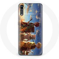 Maniacase Etui voor Huawei P20 Tanjiro Inosuke en Zenitsu Demon Slayer Kimetsu no Yaiba Anime Manga