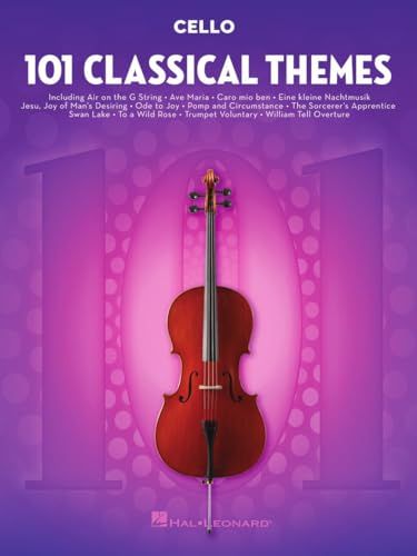 101 classical themes for cello