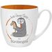 GRUSS & CO Anti-stress-mok motief "Bürohengst", mok met spreuk, 45 cl, New Bone China, cadeau voor hem, 45487