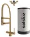Selsiuz XL Gold / Goud met Combi (Extra) boiler - 350250