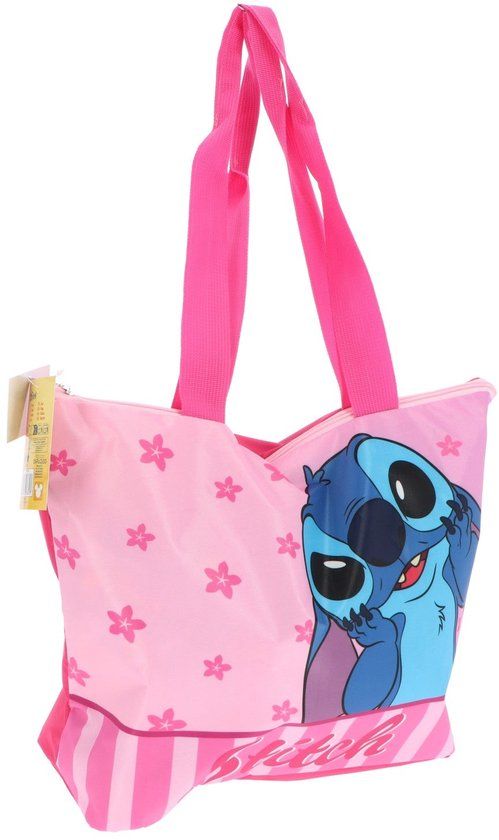 Lilo & Stitch Strandtas Meerkleurig Polyester Kinderen