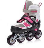 Meteor Rollen M 34-37 Rox - Roze/Grijs
