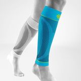Bauerfeind Sport Compressie Kuitsleeves - Compressiekousen Maat S - Riviera - Beige