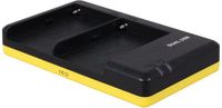 Chargeur double pour 2 batteries d'appareil photo Sony NPFM55H (compatible)