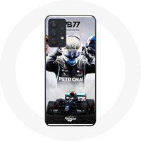 Maniacase Samsung Galaxy A32 5G Formule 1 Valtteri Bottas F1 Racing Driver Black