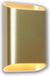 Artdelight Wandlamp Diaz S - Goud
