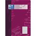Oxford Notitieboek A4, liniatuur 14, 8 vellen, blauw en groen, 15 stuks