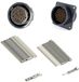 Kalitec KALI-2637B TT connecteur rond (type prise) set, 37 broches avec prise murale (type fiche), TT93 broches et contacts | IP44 / IP65 | PPO avec GF | Connecteur de câble noir | 13A, 250V