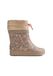 WHEAT Bottes de pluie 'Arden' beige / brocart / vert foncé / rose foncé