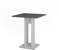 Vicco Repose Eettafel – 65 x 65 cm Wit/antraciet